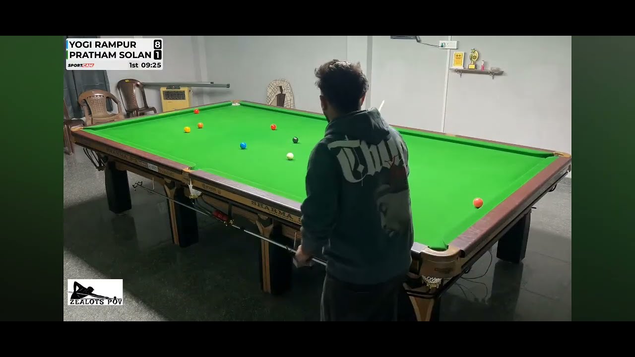 PRATHAM SOLAN VS YOGENDER KAPOOR RAMPUR || ROUND 2 || HOUSE OF PIRATES SNOOKER CLUB 
