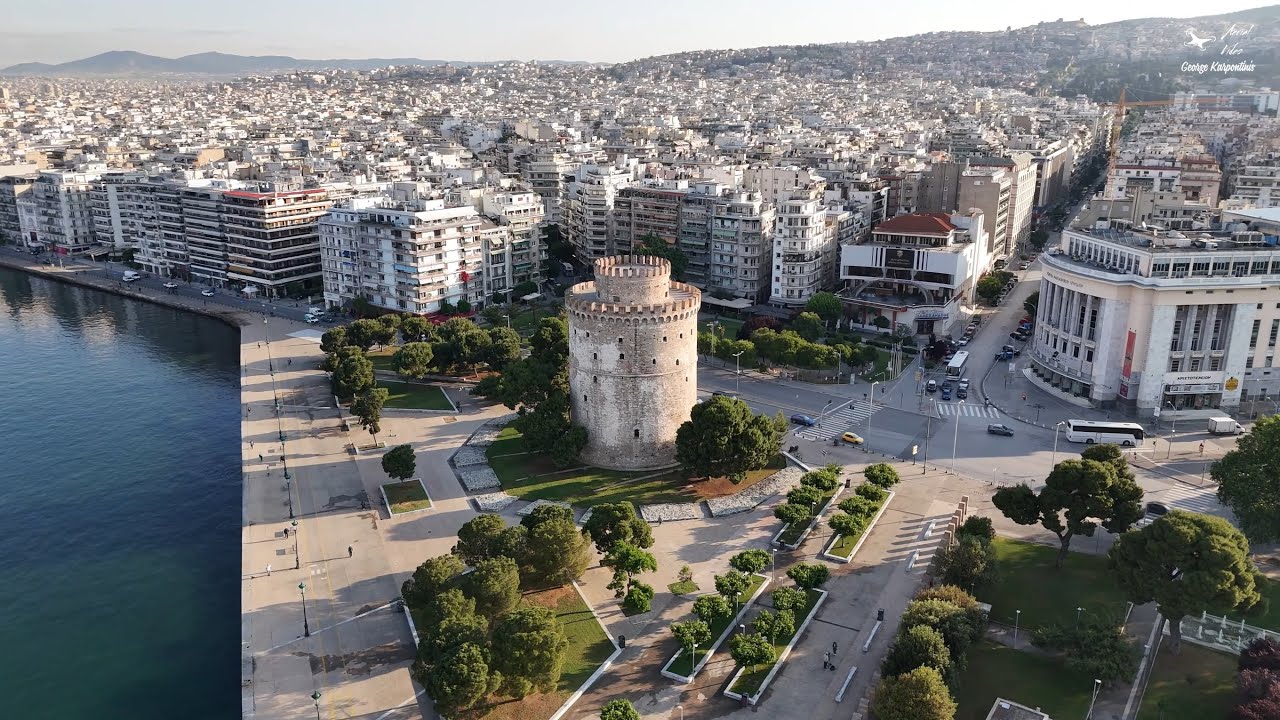 City of Thessaloniki New coast line May 2025 (4Κ)