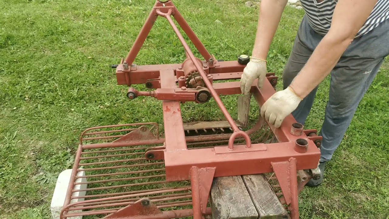 Ремонт картофелекопалки и немного о нашем инструменте