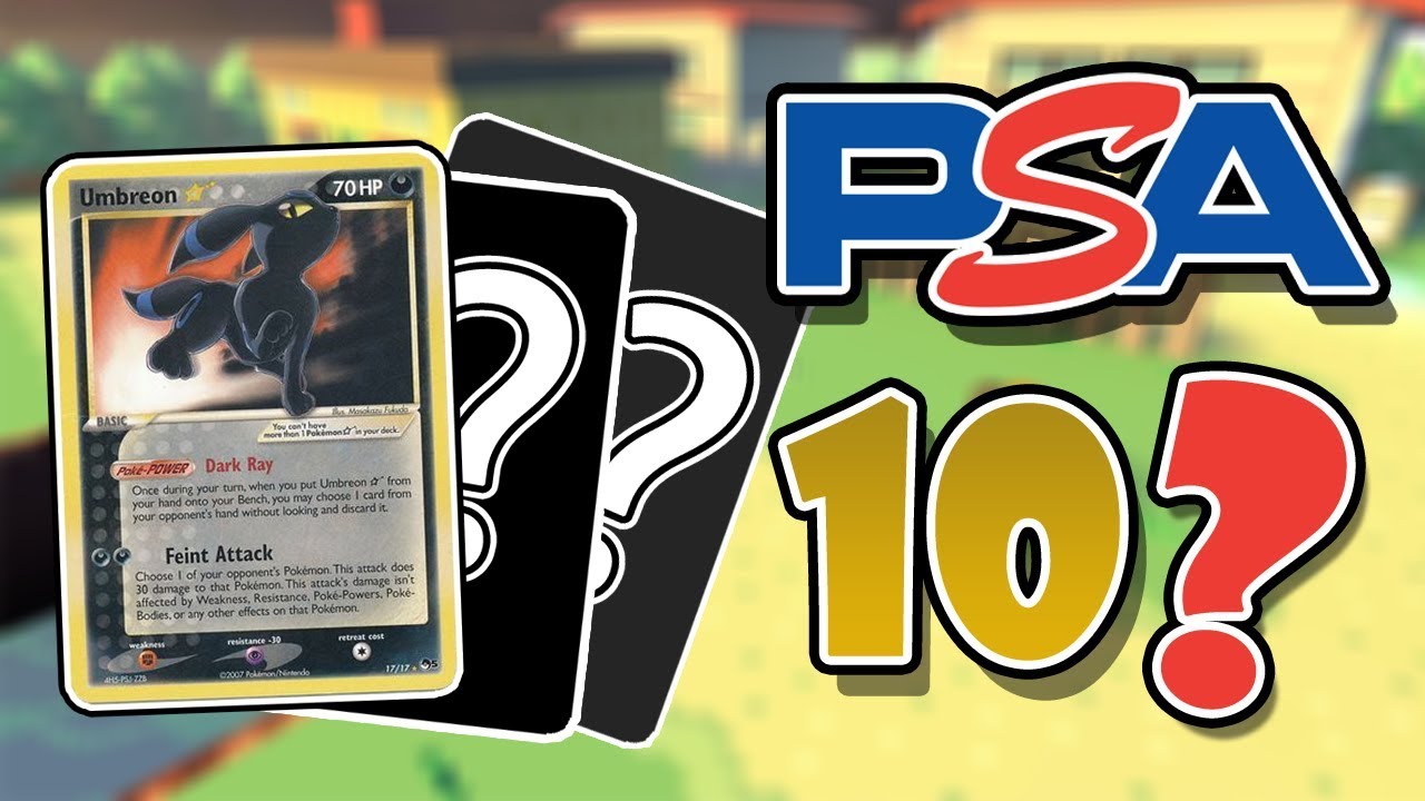 [Réception] - Rayquaza and Umbreon Gold Star PSA 10