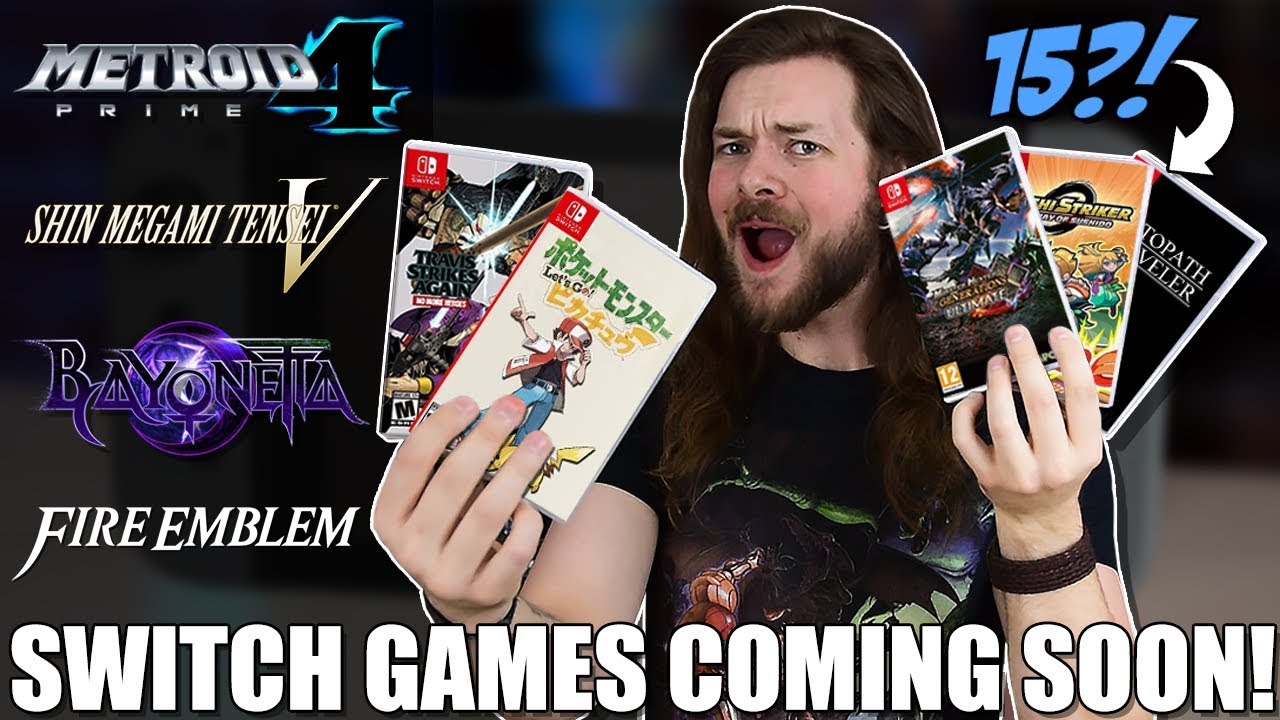 15 GREAT Upcoming EXCLUSIVE Games For The Nintendo Switch