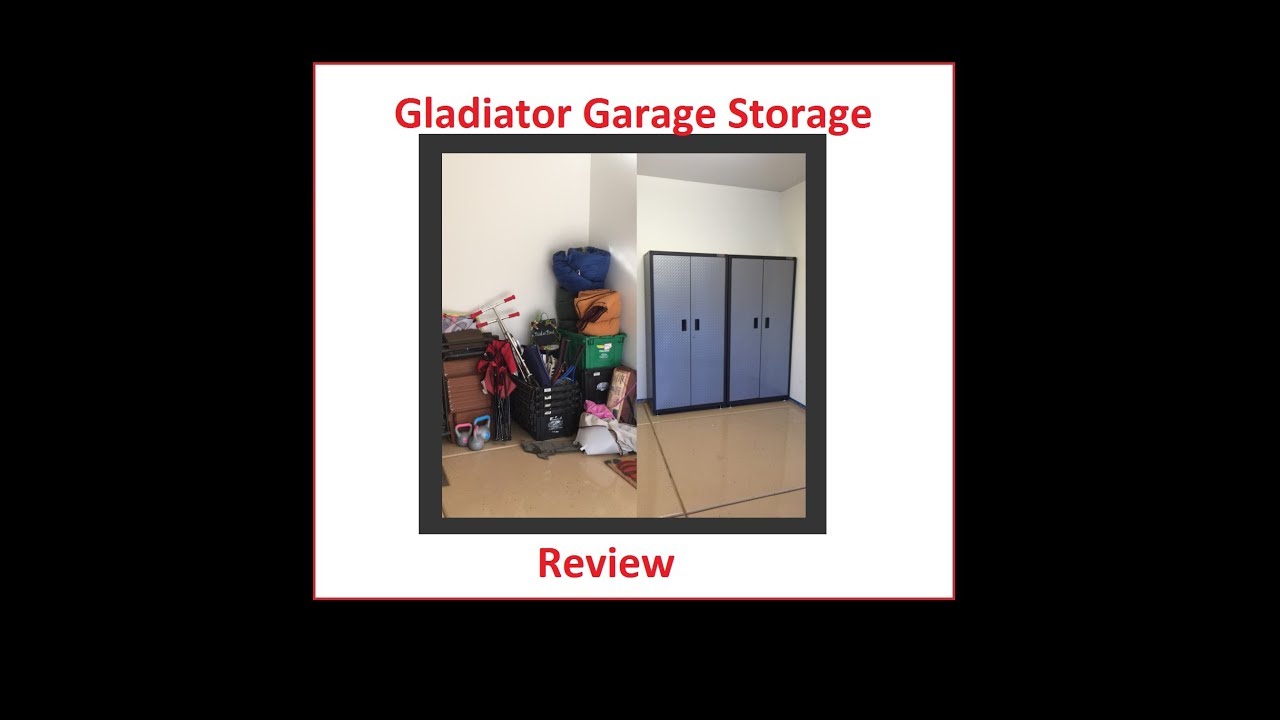 Gladiator Storage Cabinets review