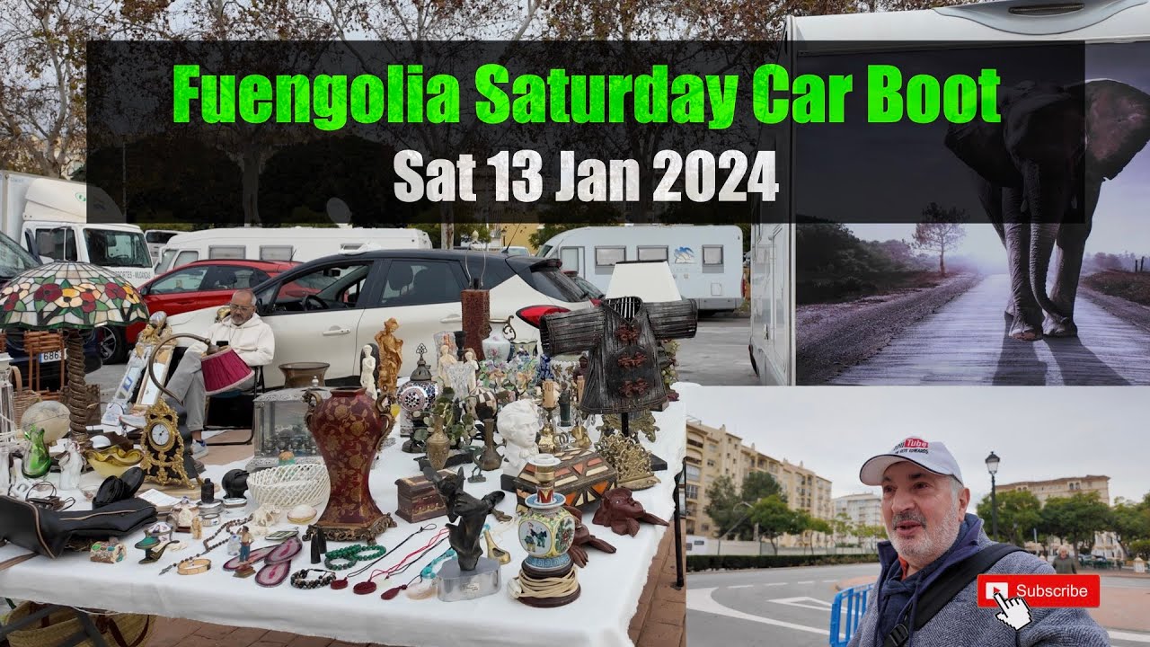 Fuengirola Saturday Car Boot  sat 13th Jan 2024