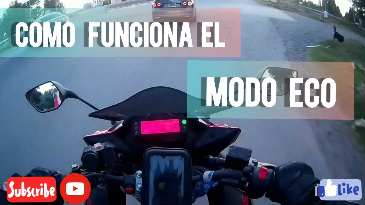 como funciona el modo eco en moto Yamaha fz Fi