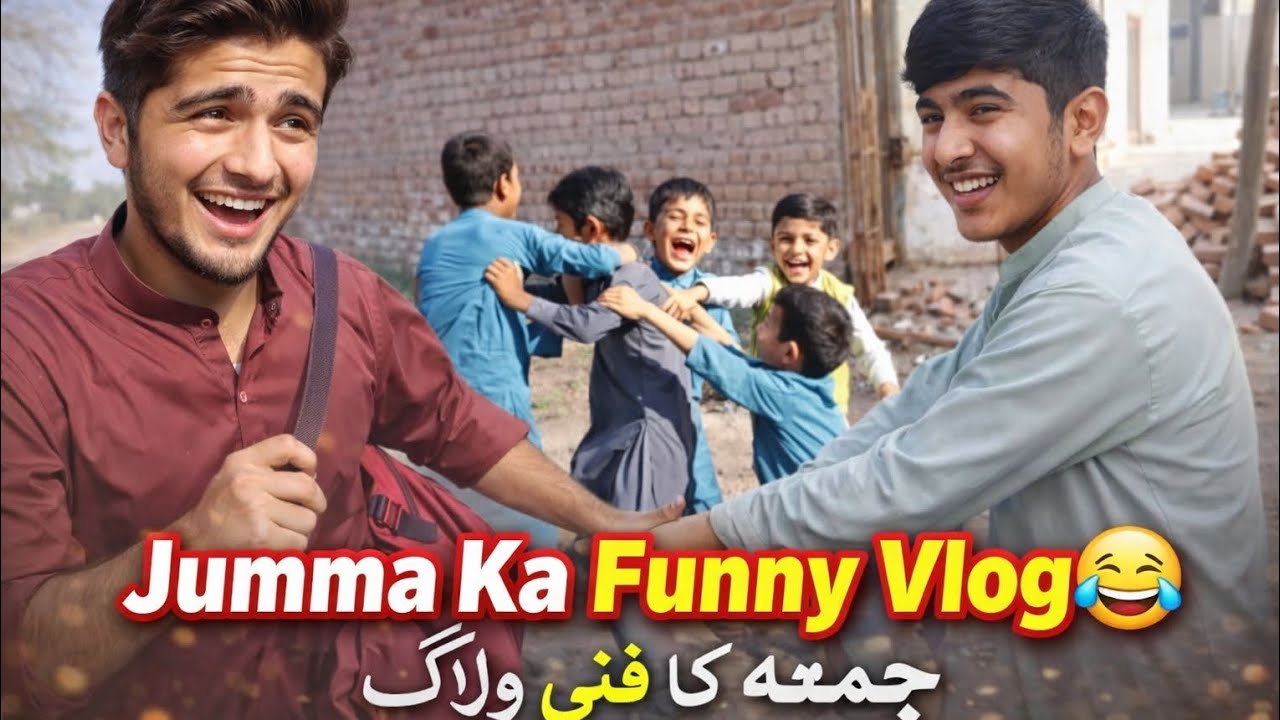 Jumma Ka Funny Vlog 😂 | College Se Late & Bachon Ki Fight