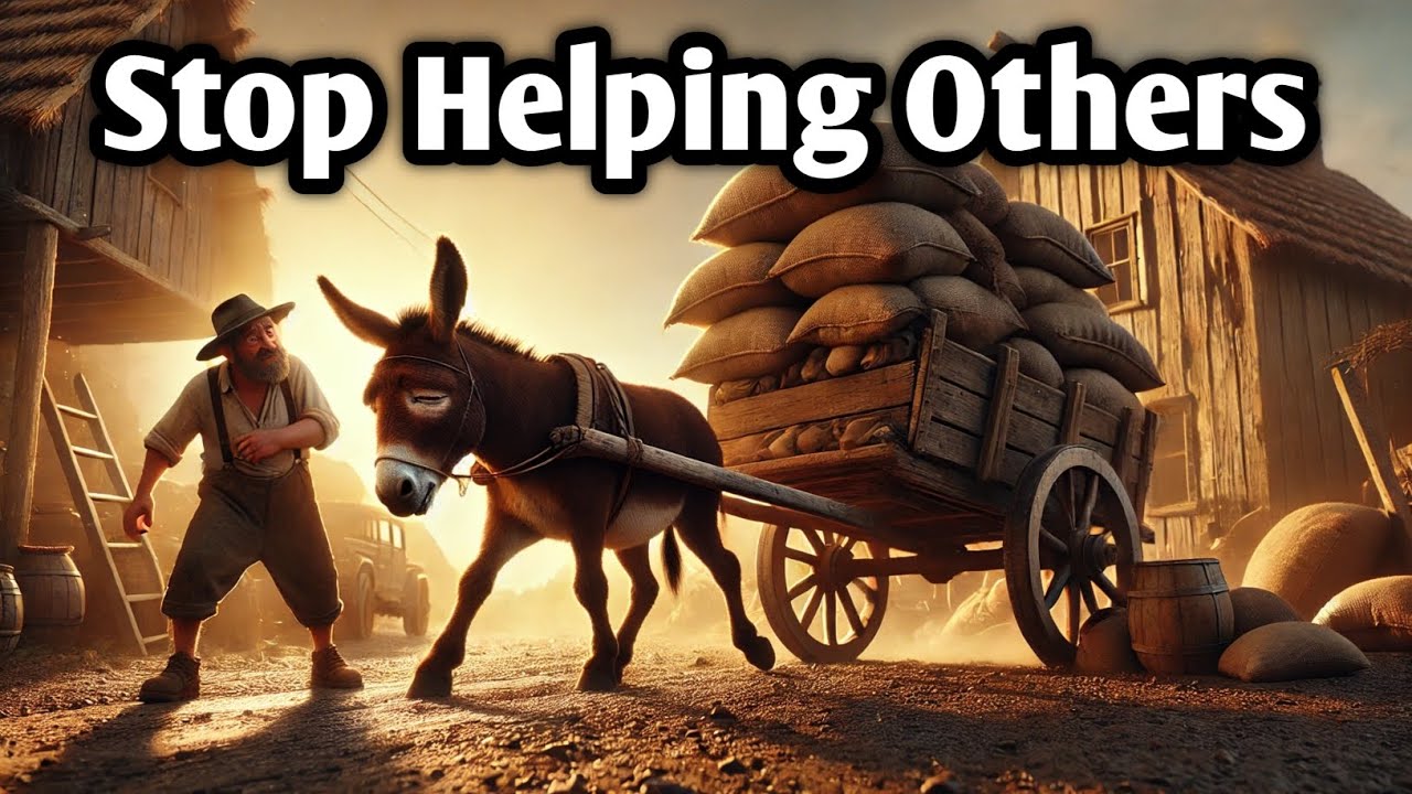 Stop Helping Others | The Lesson of a Donkey’s Life...