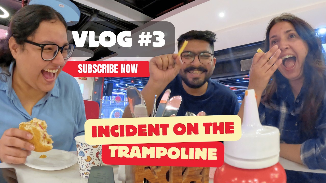 Yeh Expect Nahi Kiya Tha 😳 | Trampoline Park Ne Hila Diya | VLOG #3