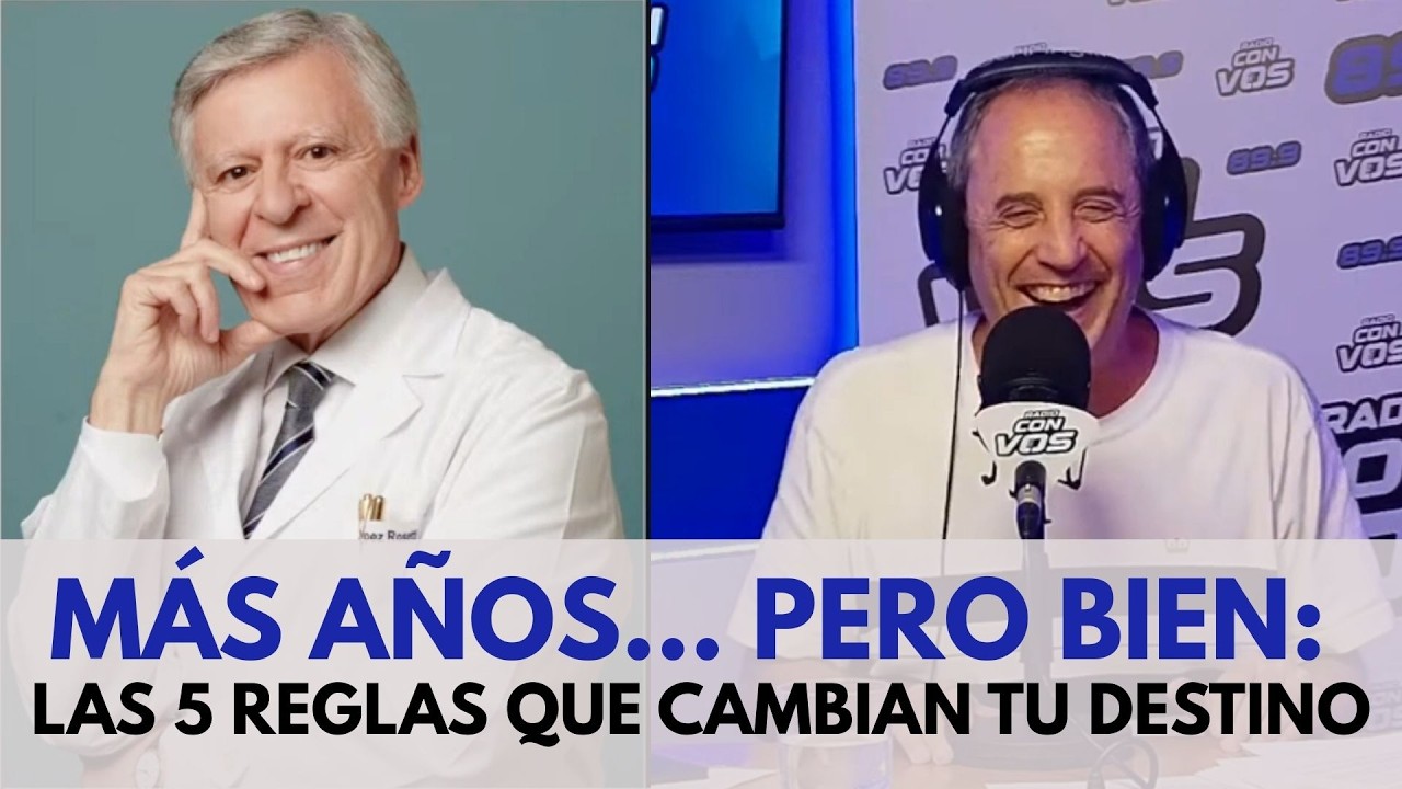 Más años… pero bien: las 5 reglas que cambian tu destino