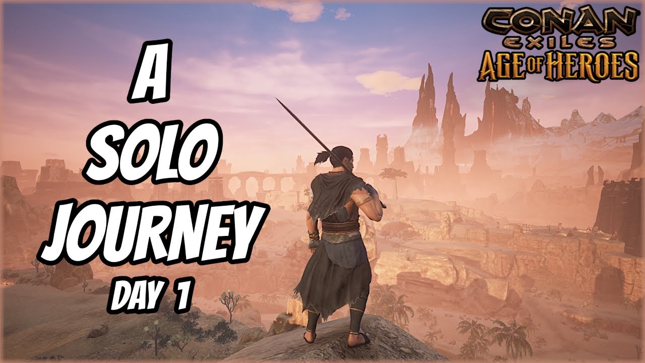 A Solo's Journey on the MOST ACTIVE PvP Server - Conan Exiles