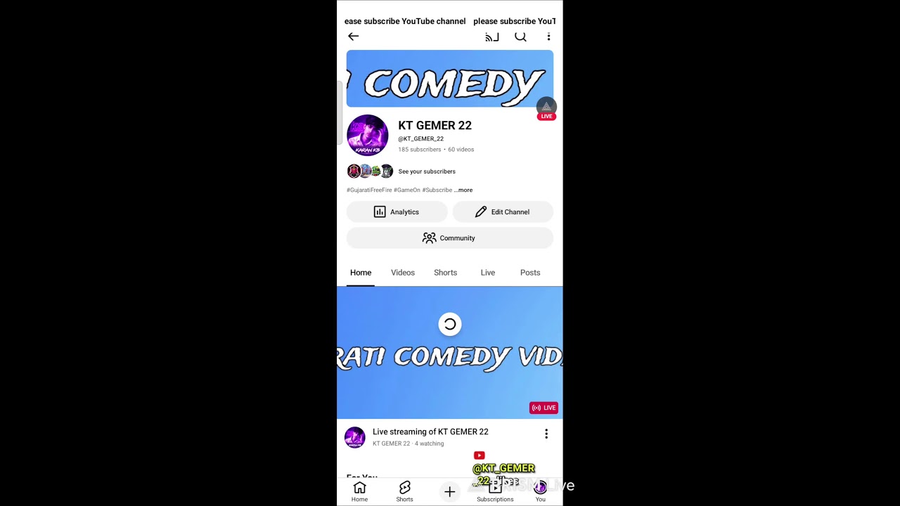 Live streaming of KT GEMER 22