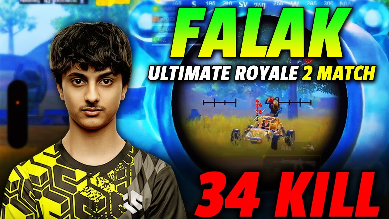 PUBG Mobile Pakistan : FALAK 2 Match Ultimate Royale Highlight Ep.473