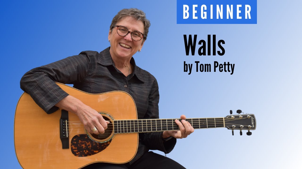 Learn to play Walls by Tom Petty | Beginner guitar lesson