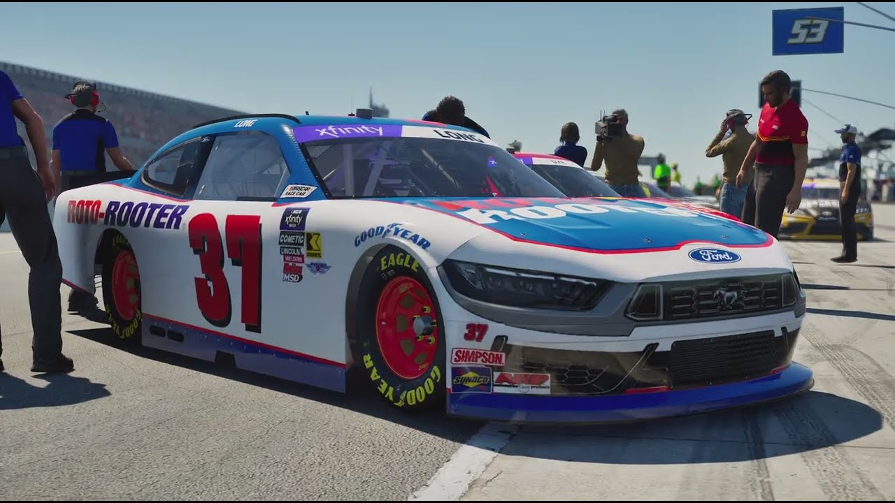 CRUISING through the MOUNTAINS!!! NASCAR 25 Xfinity at Pocono