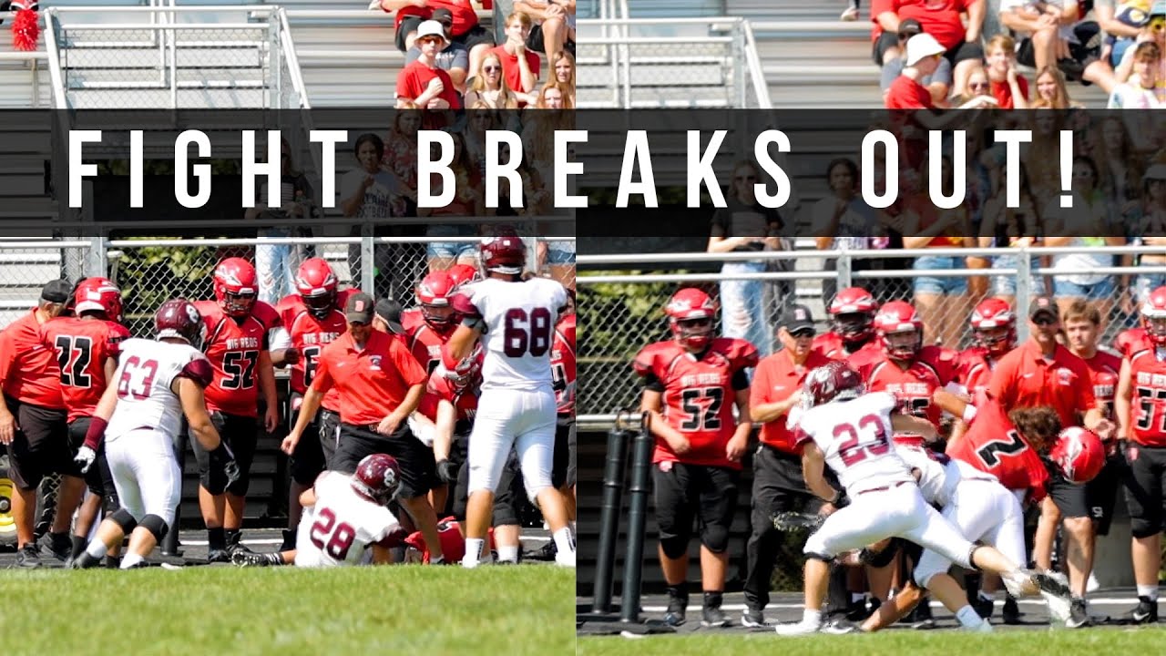 Craziest Game of The Year So Far!! Wheeling Central Catholic @ Bellaire Gets Ugly