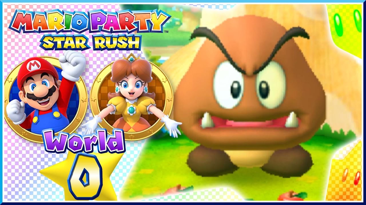 Mario Party Star Rush - Toad Scramble: World 0 | Local 2-Player Gameplay! [Nintendo 3DS]