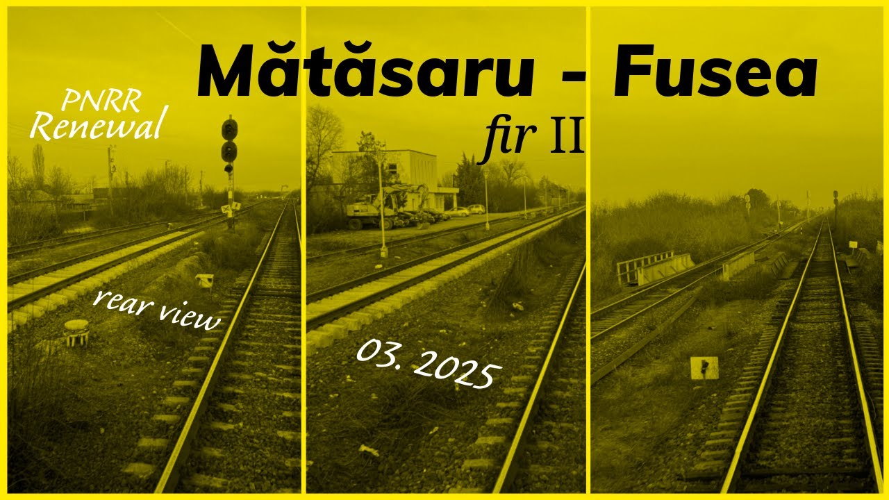 🚧👷(M101) Mătăsaru - Fusea rear view | 19 Martie 2025