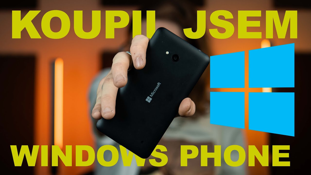KOUPIL JSEM SI WINDOWS PHONE V ROCE 2024😂🙈 - NOSTALGICKÉ OKÉNKO #1 MICROSOFT LUMIA 640 LTE
