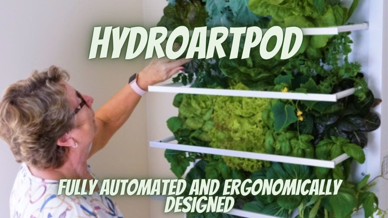 HydroArtPod: Fully-automated garden on your wall