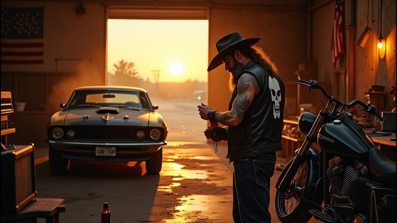 Chrome, Dirt & Country Fire 🔥 Gritty Southern Rock for Rebels on the Road
