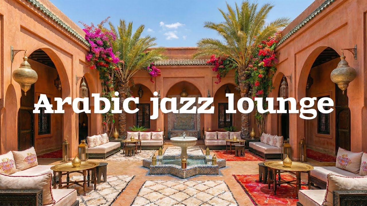 Arabic jazz lounge music , instrumental 