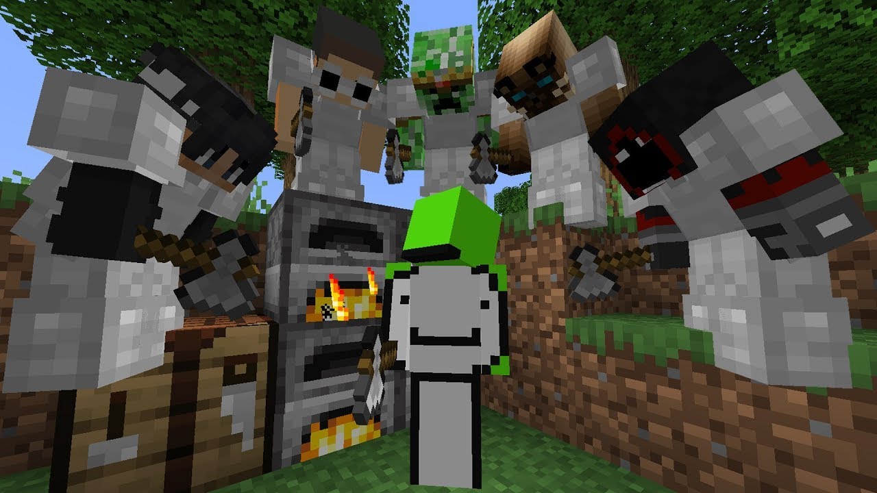 Minecraft Speedrunner VS 5 Cazadores