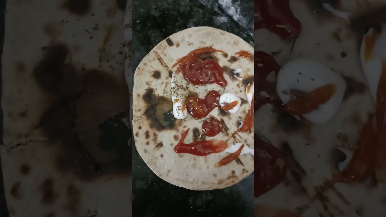 # Ghar par bnaye, aata ka pizza 🍕😋👆 ||vedika kumari 🙏|