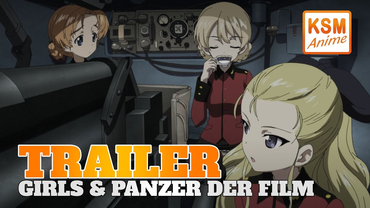 Girls und Panzer Der Film - Trailer (Deutsch)