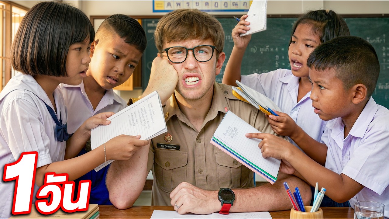 เป็นครู 1 วันเต็ม!! เด็กจะป่วนแค่ไหน?!