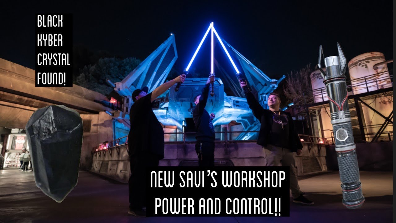 New Power and Control at Savi's workshop! | Black Kyber Crystal Found!