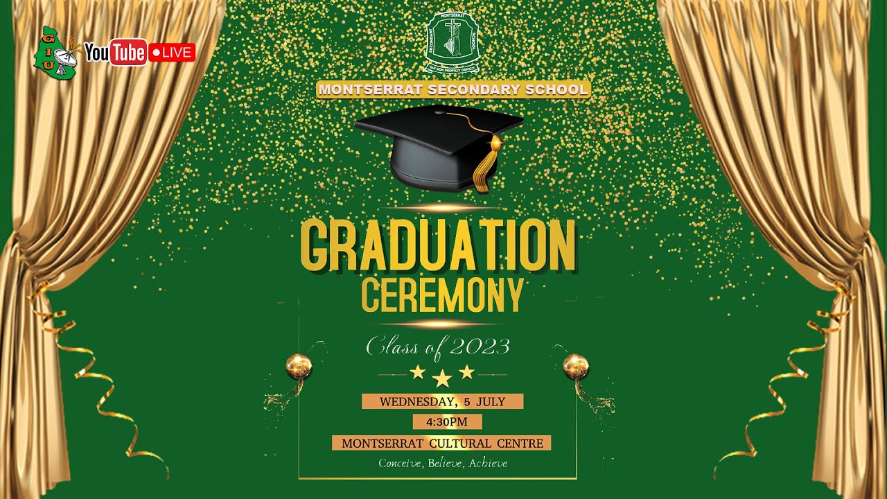 Montserrat Secondary School Graduation Ceremony Class of 2023