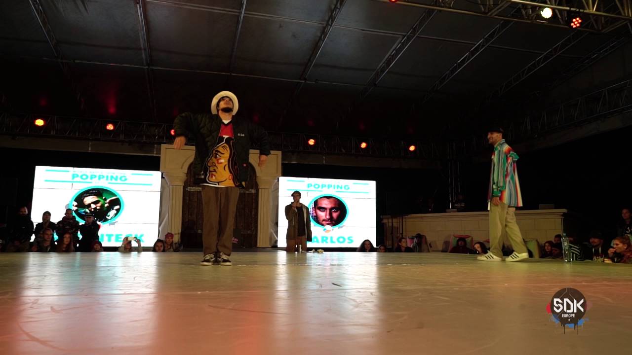 POPPING Final Greenteck vs Carlos / SDK.EUROPE 2016