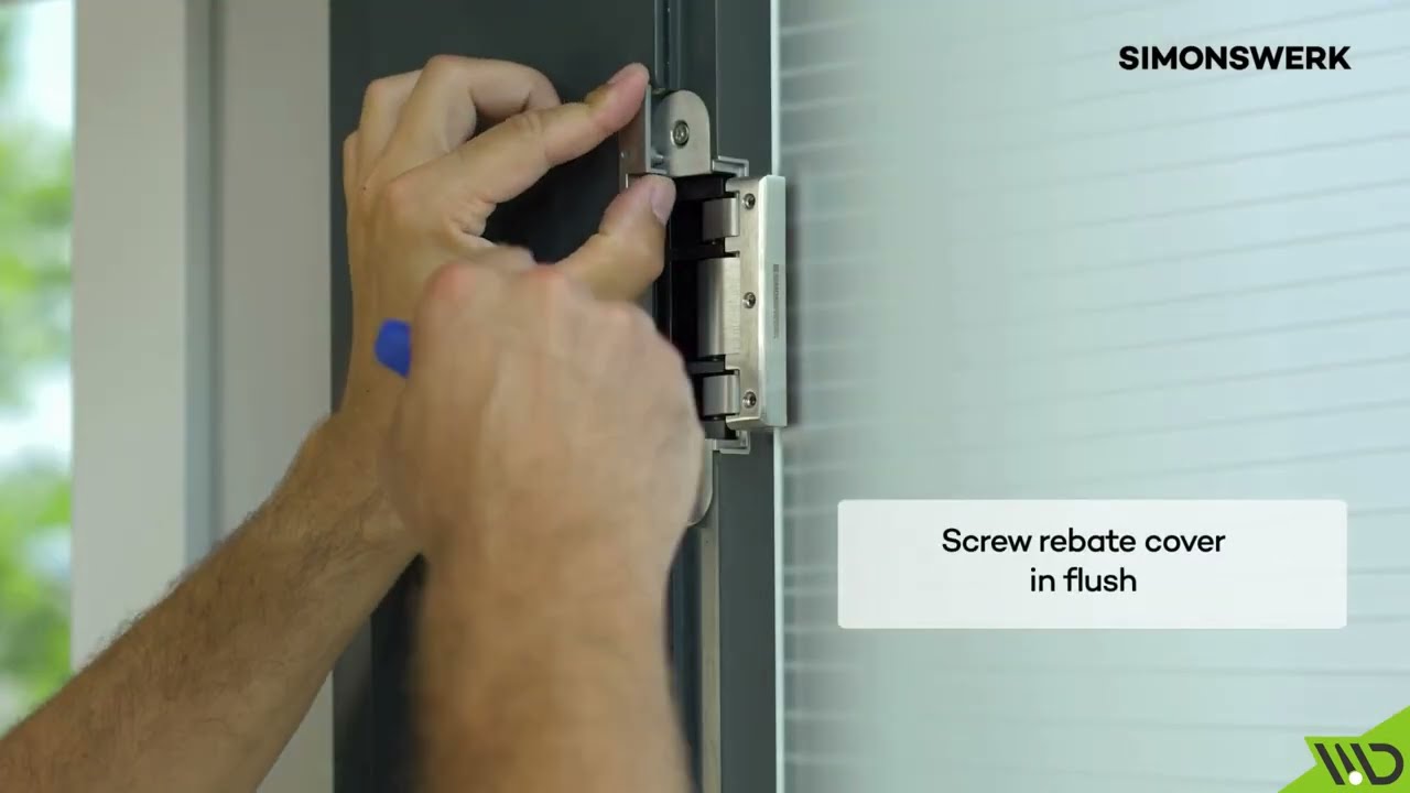 Simonswerk TECTUS Glass: Montaggio delle Cerniere per Porte in Vetro - Manigliedesign.com