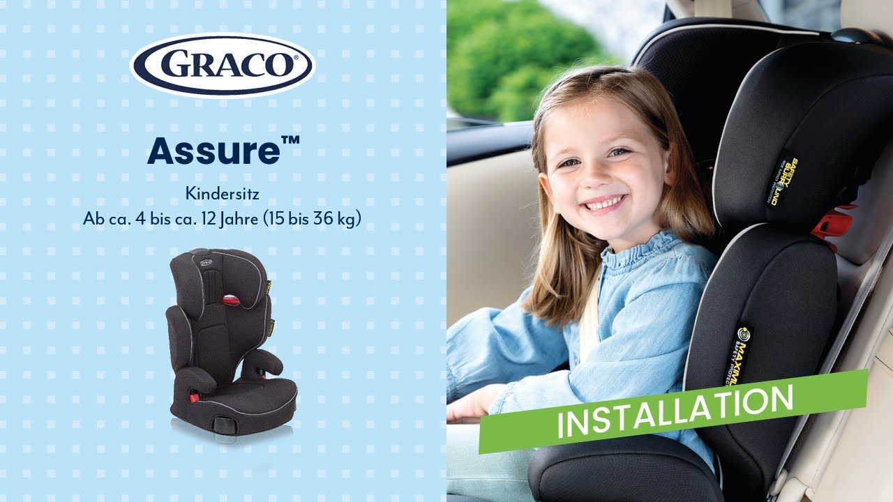 Anleitung | So installiert ihr den Graco Assure&trade; Kindersitz