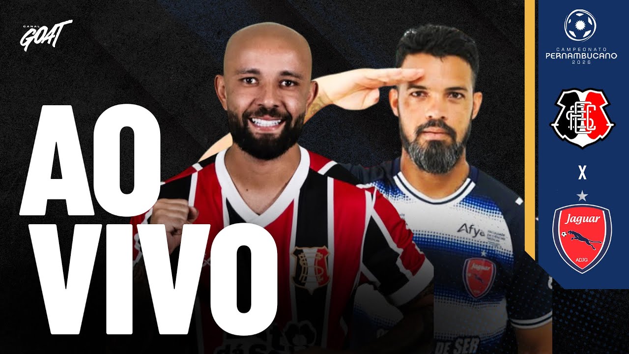 SANTA CRUZ X JAGUAR | CAMPEONATO PERNAMBUCANO | AO VIVO E COM IMAGENS