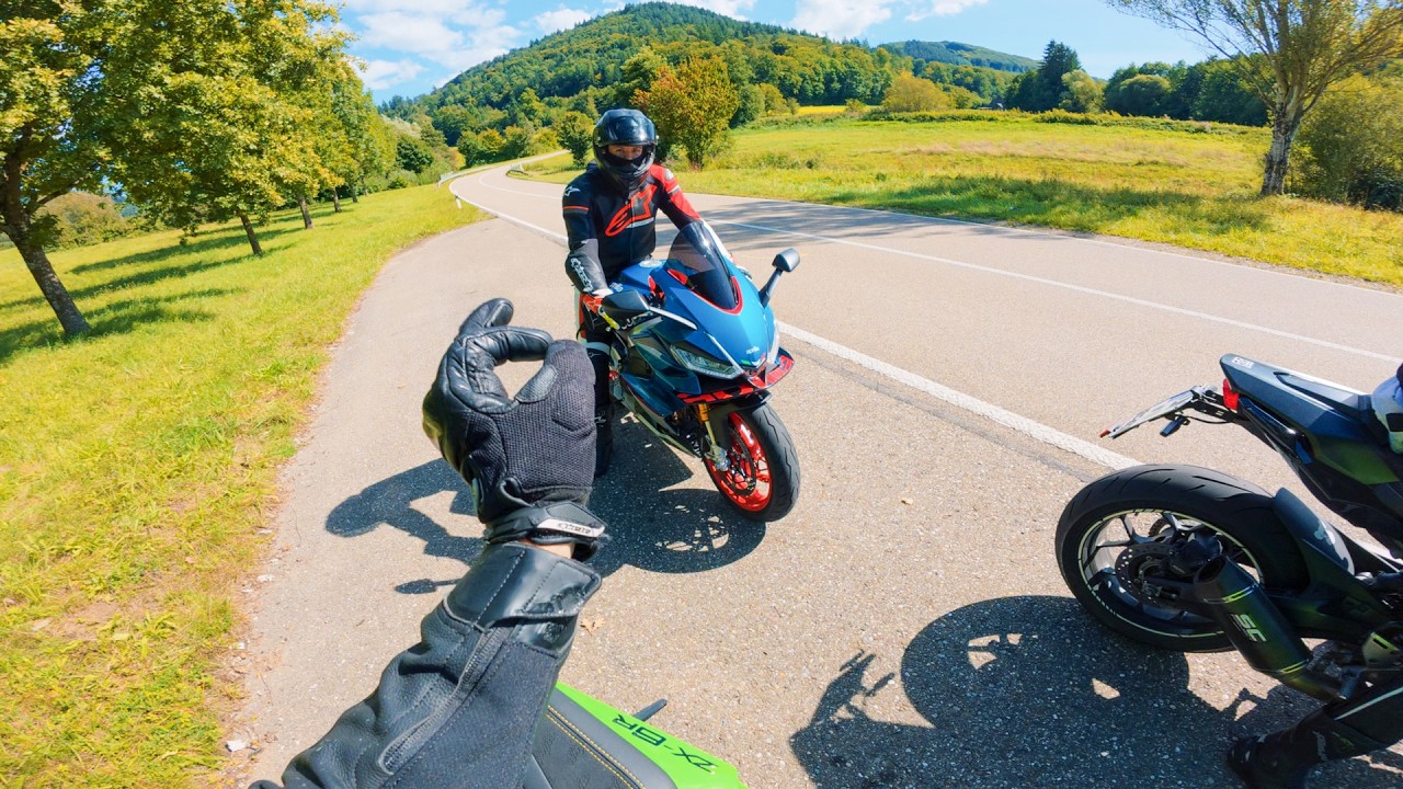 Wir bringen ihm Kurvenfahren bei!