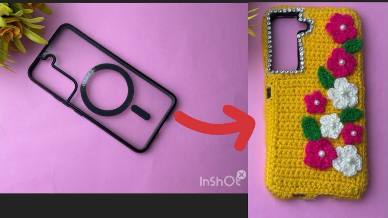 How to make Crochet  Phone Back Cover 😍||Crochet Phone Back Cover for Beginner Step by Step ||