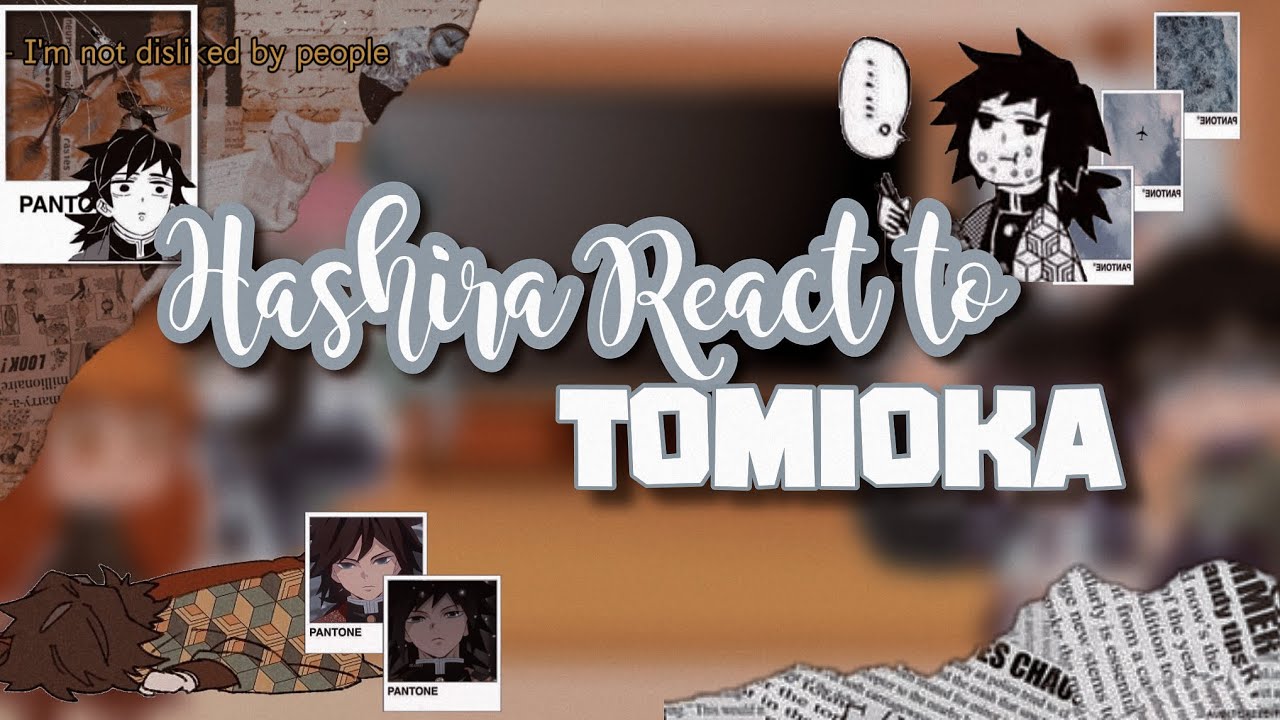 ◕⩊◕⤃ hashira react to giyuu || angst, desc || choco