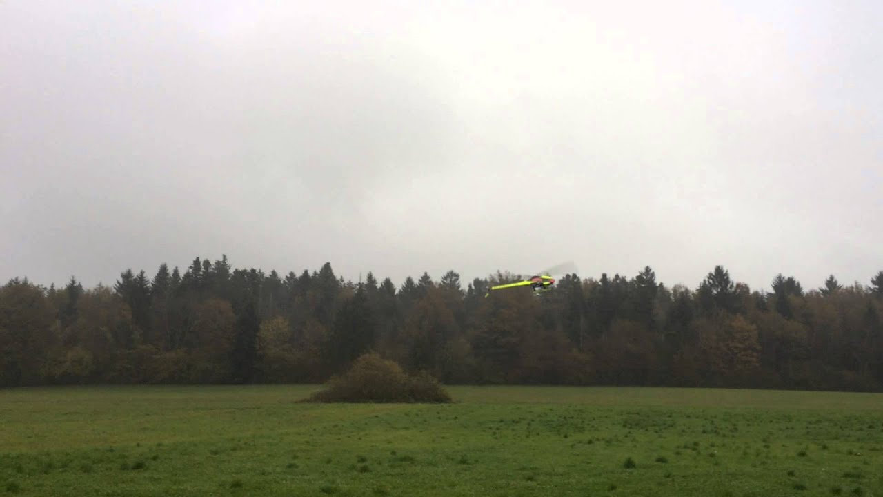 Goblin 700 Competition under the rain :-)