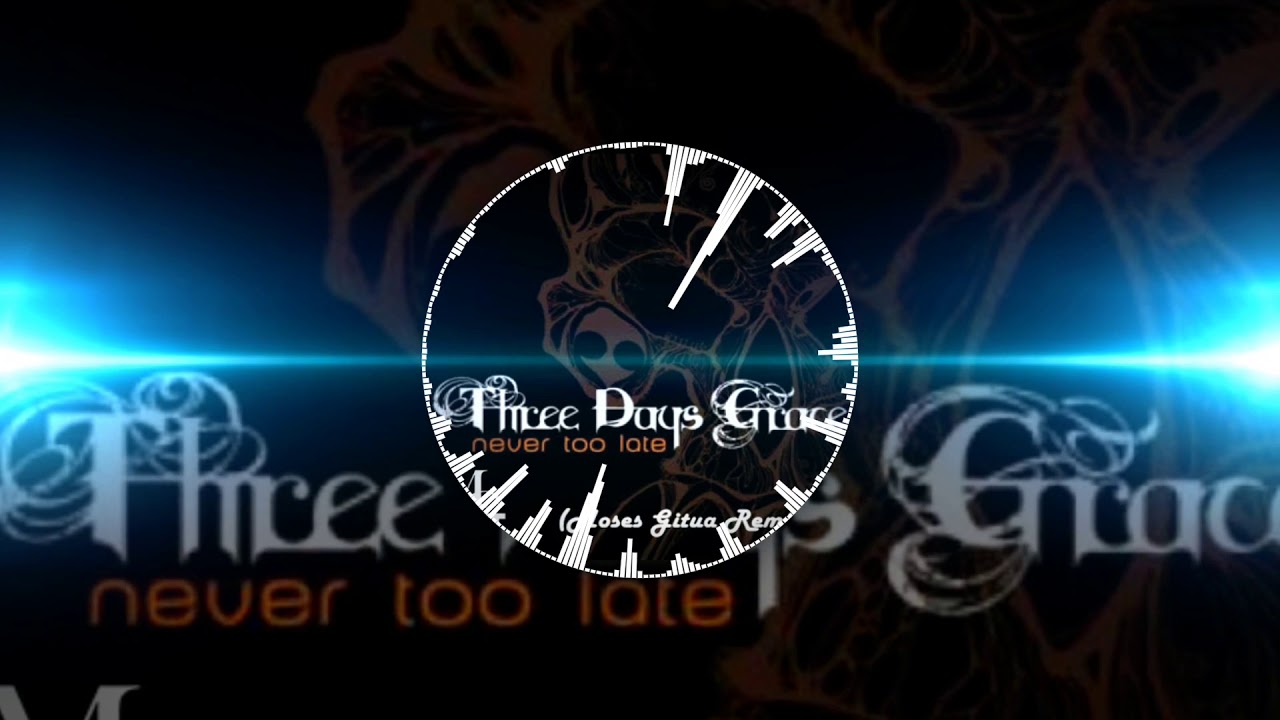 Three Days Grace - Never Too Late (Moses Gitua Remix)
