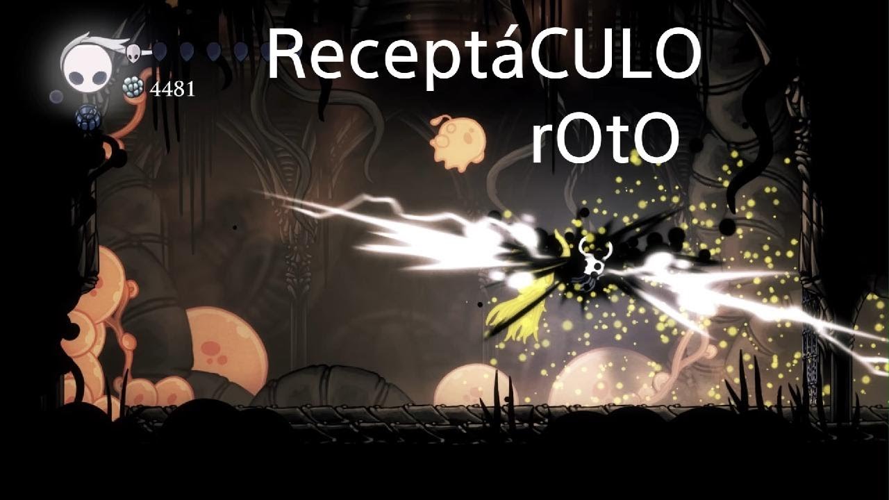 Hollow Knight Receptáculo roto