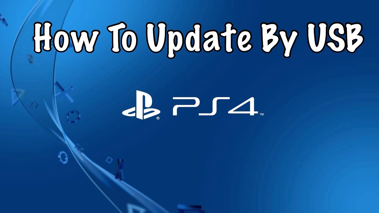 How To: Update PS4 By USB and resolve error SU-41333-4