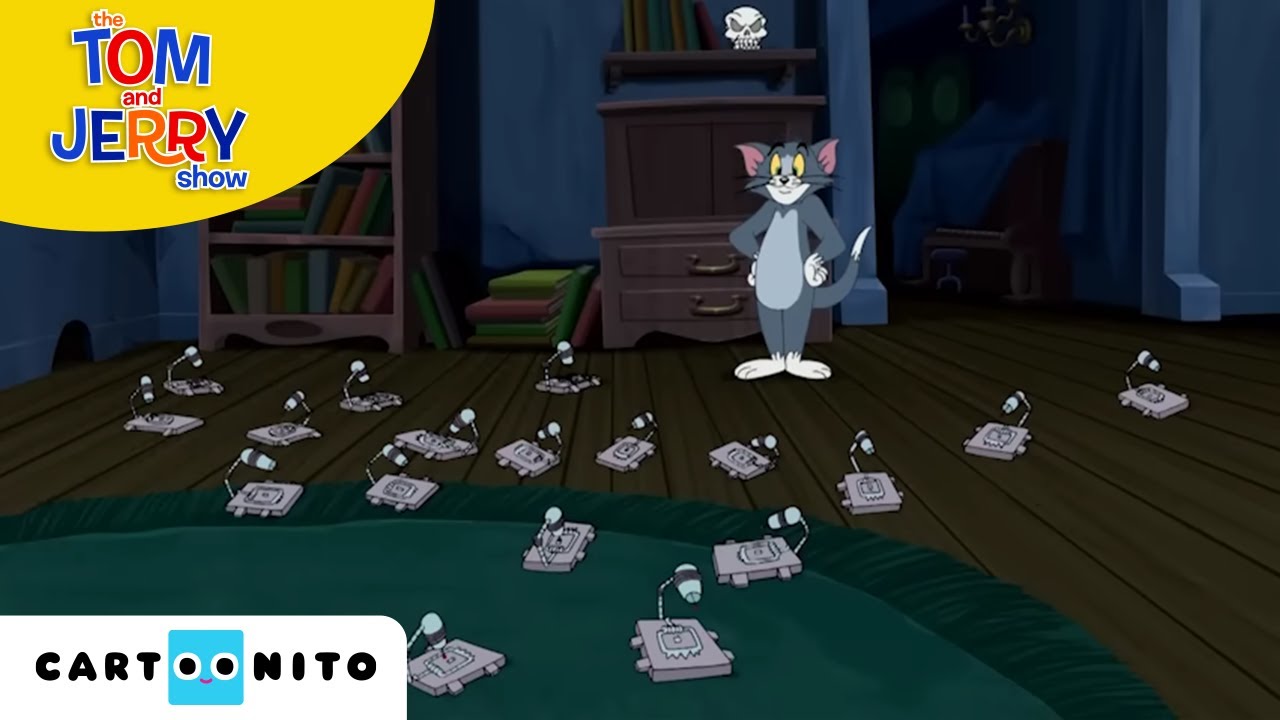 Tom ve Jerry | Jerry Tom’u Korkutuyor | Cartoonito Türkiye