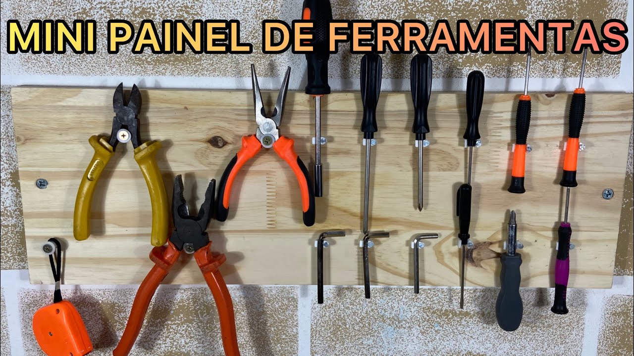✅COMO fazer um painel de FERRAMENTAS simples.[fa&ccedil;a voc&ecirc; mesmo]