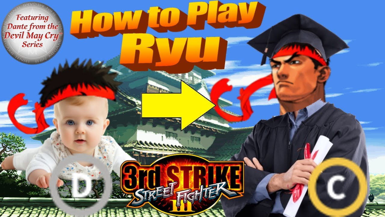 Самое эпическое руководство по Рю из когда-либо созданных — Street Fighter 3rd Strike