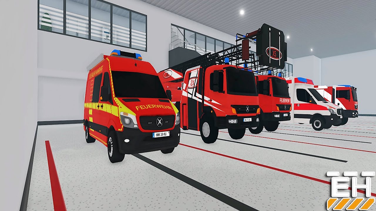 NOTRUF HAMBURG: Löschzugeinsatz 🚒 | Roblox