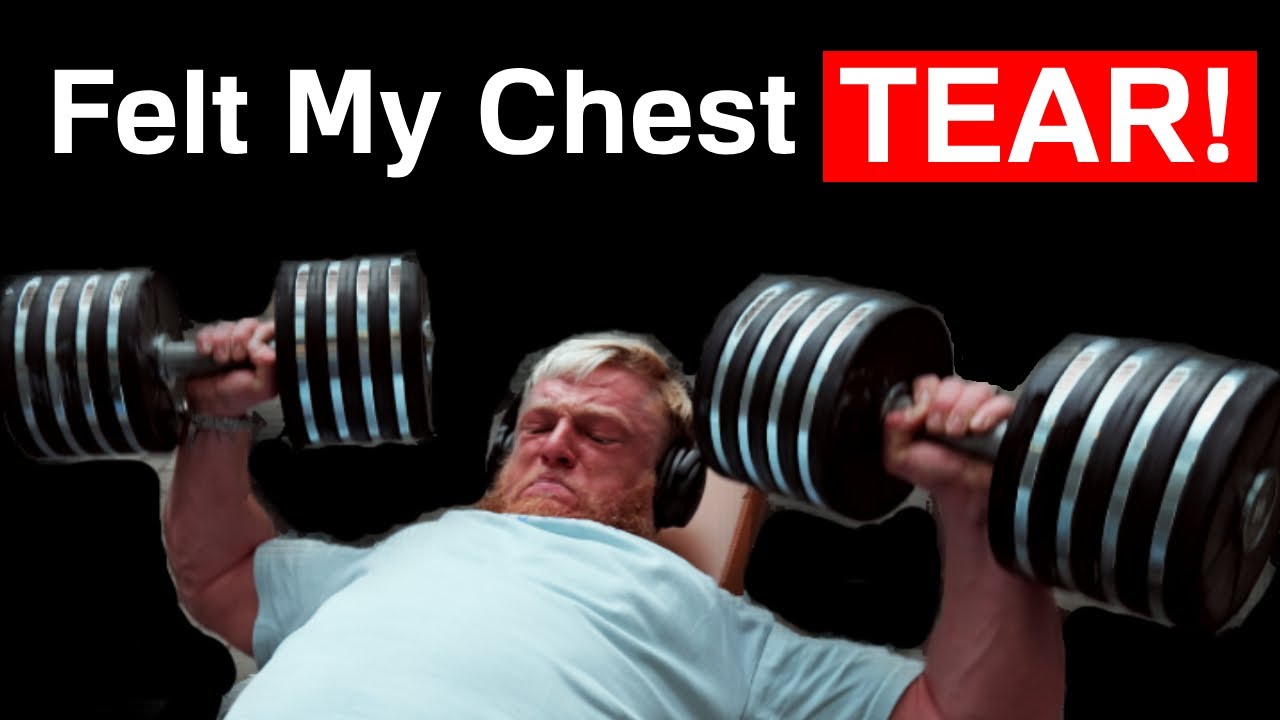 Felt My Chest Tear, Mr. Olympia training!