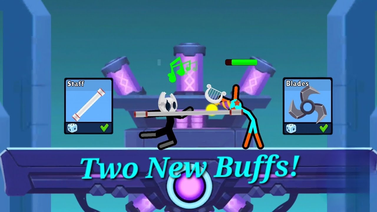 The Staff and Blades just got buffed! | Supreme Duelist Stickman