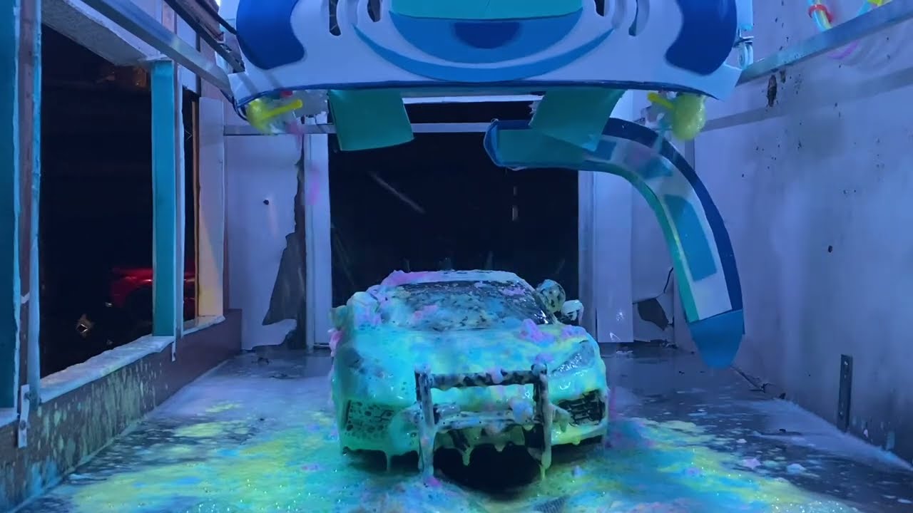 Scale Model Car Wash