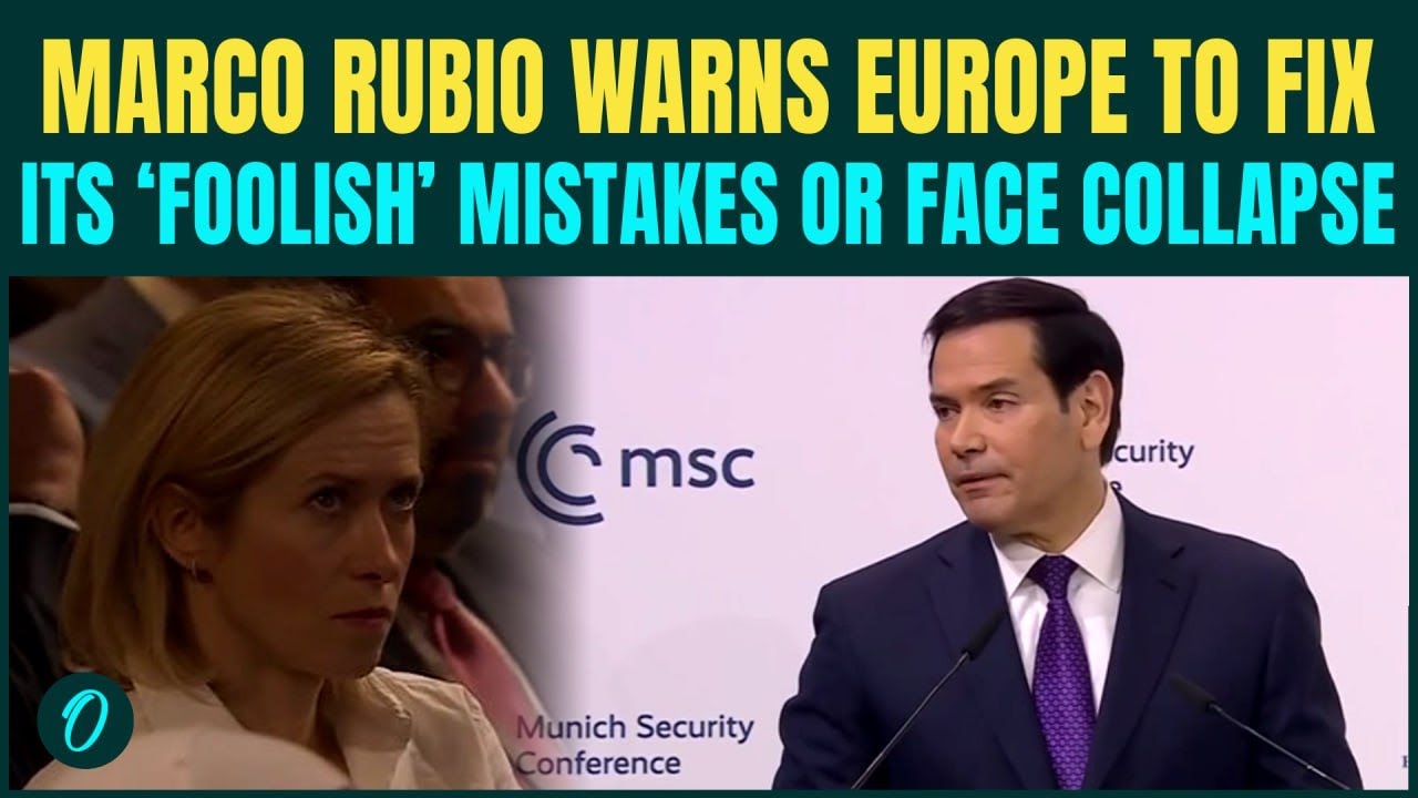 Marco Rubio’s CHILLING ULTIMATUM to Europe, Slams ‘Foolish’ Mistakes | ‘STOP Screwing Up OR…’