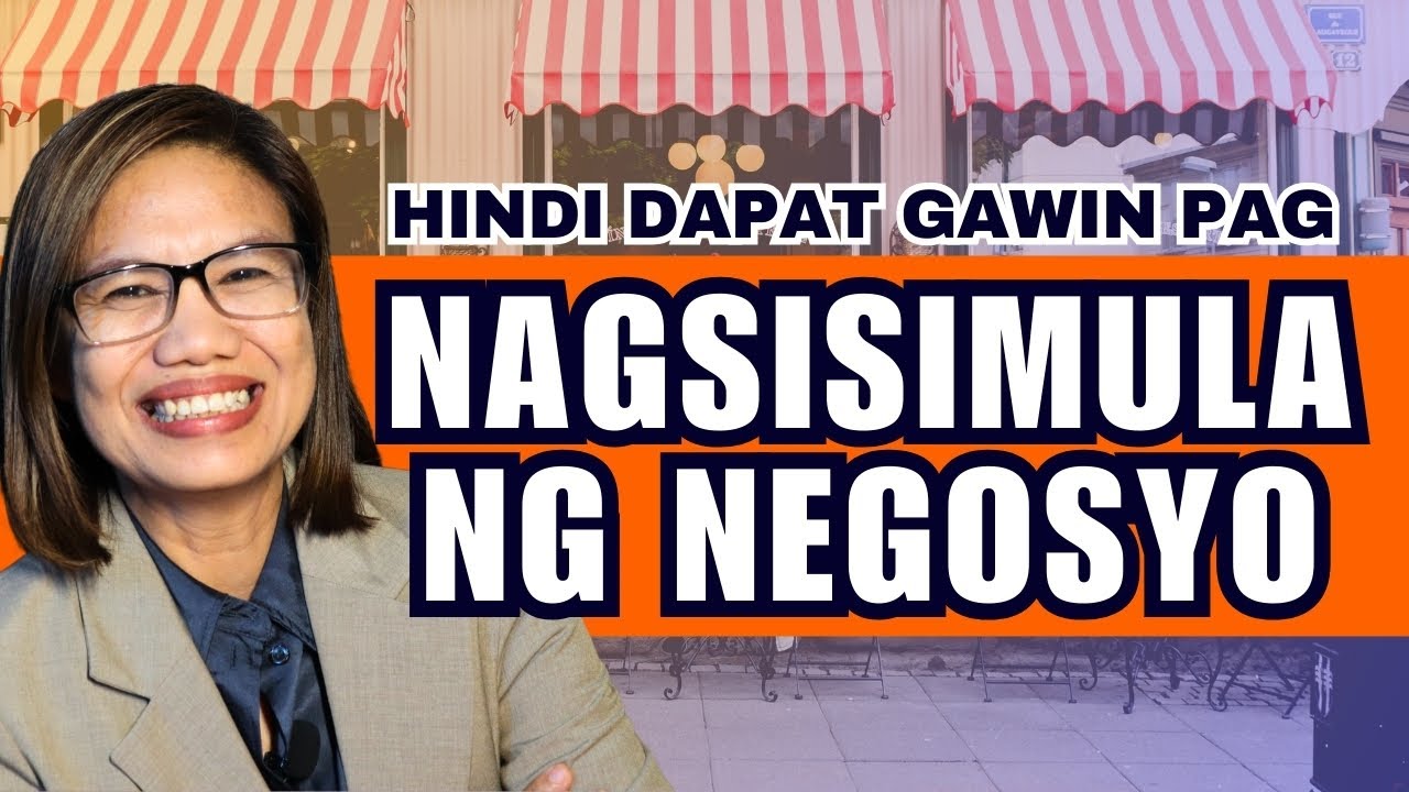 Hindi Dapat Gawin Pag Nagsisimula Ng Negosyo